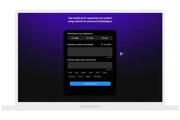 generate mockups with autodesigner